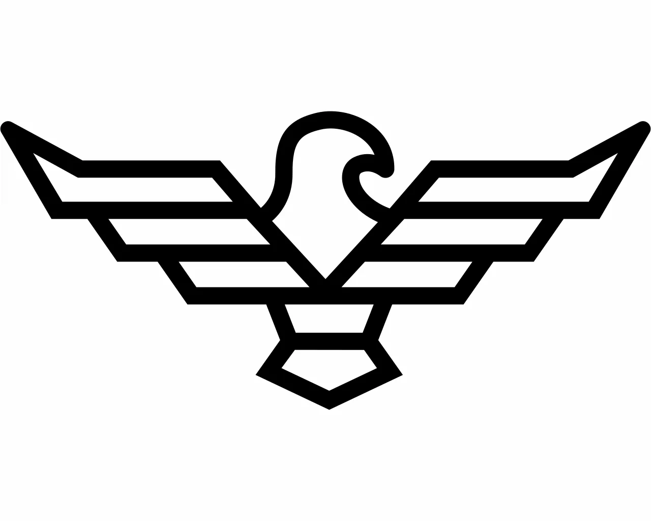 Atlantis Removals official geometric eagle company logo.