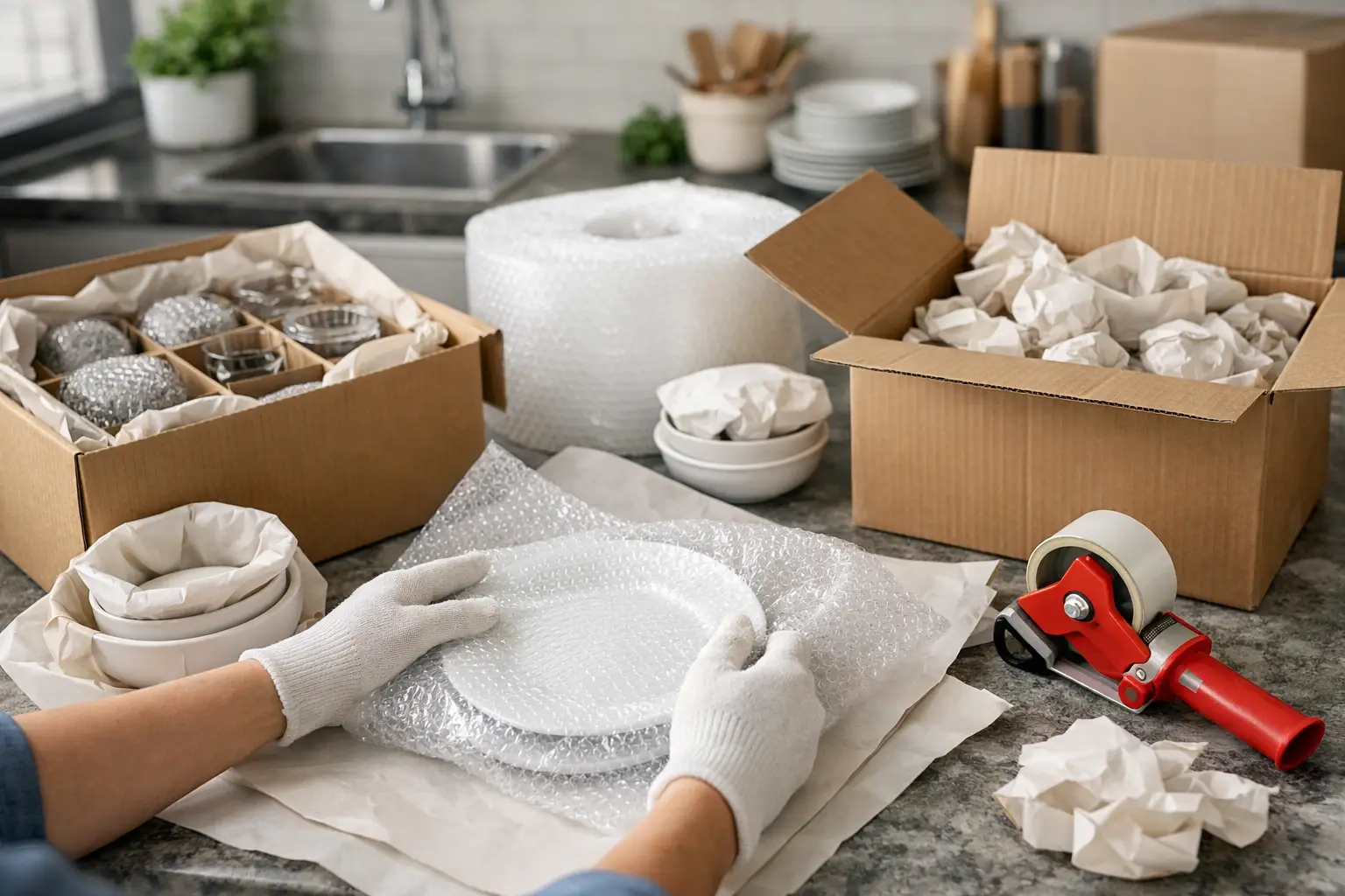 Best Way to Pack a Kitchen Without Breakage