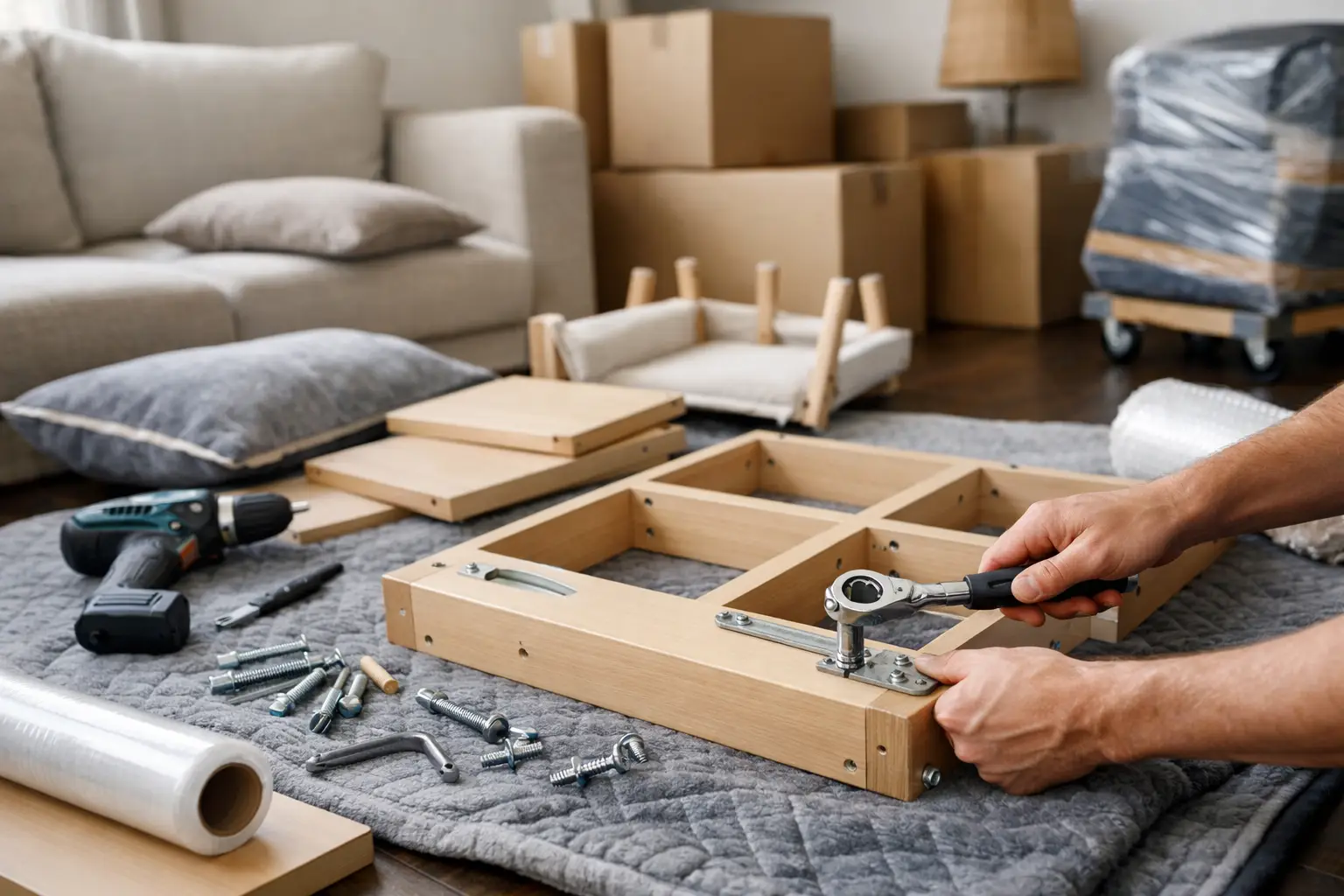 Furniture Disassembly Before Moving Made Simple