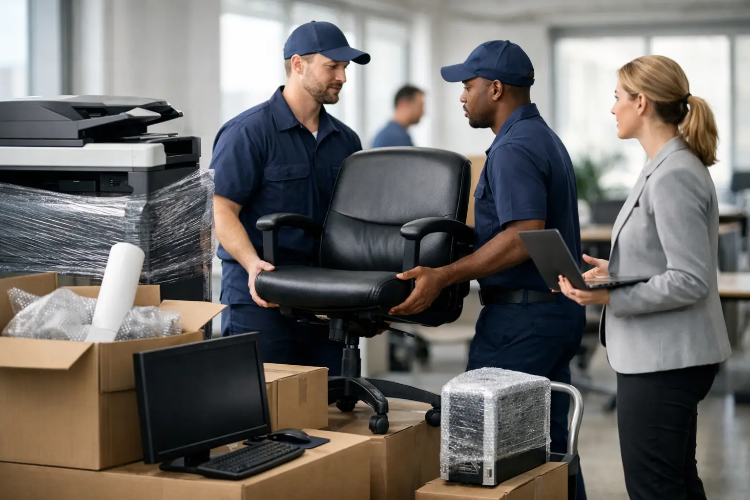 How to Move Office Equipment Without Downtime