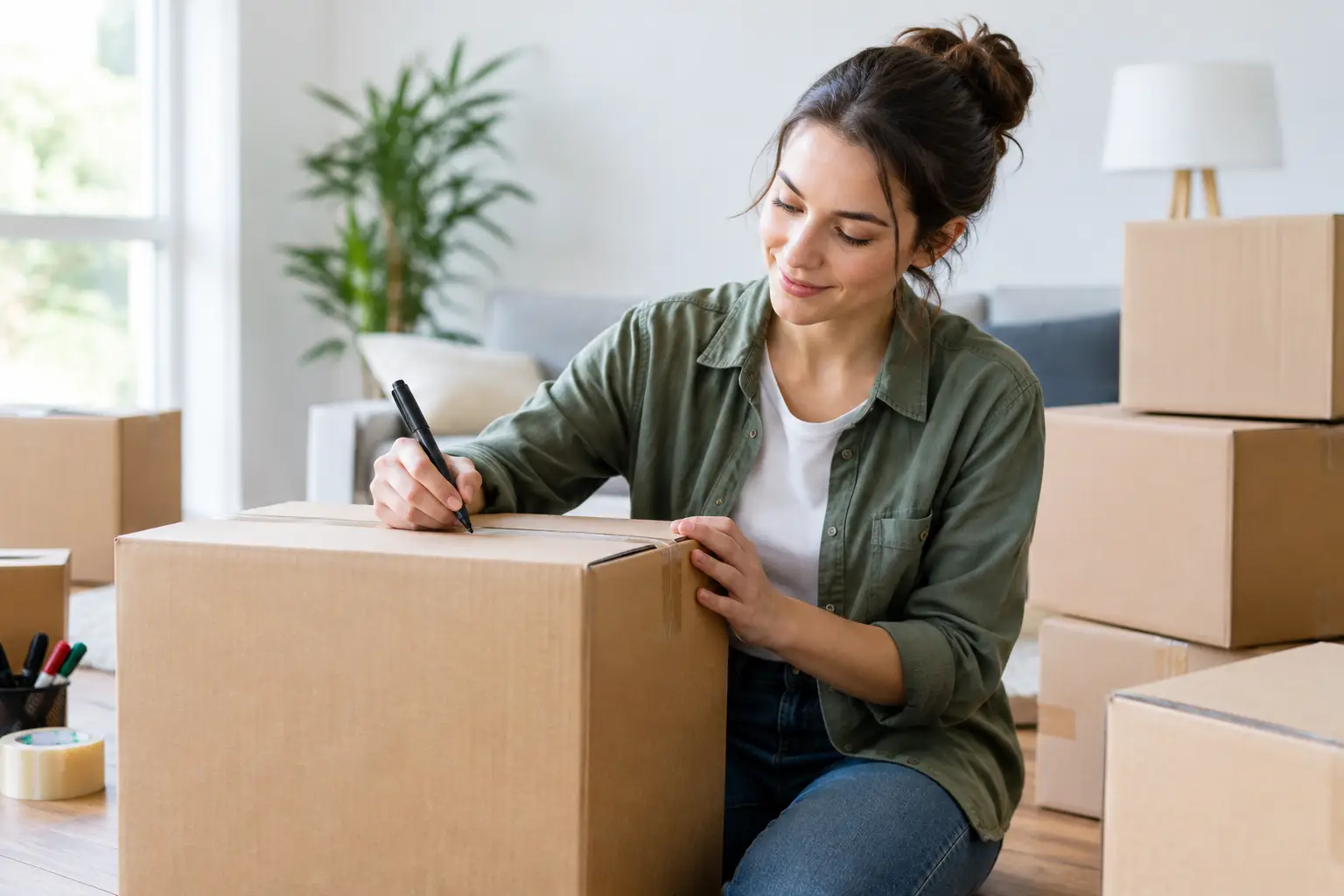 How to Label Moving Boxes for an Easier Move