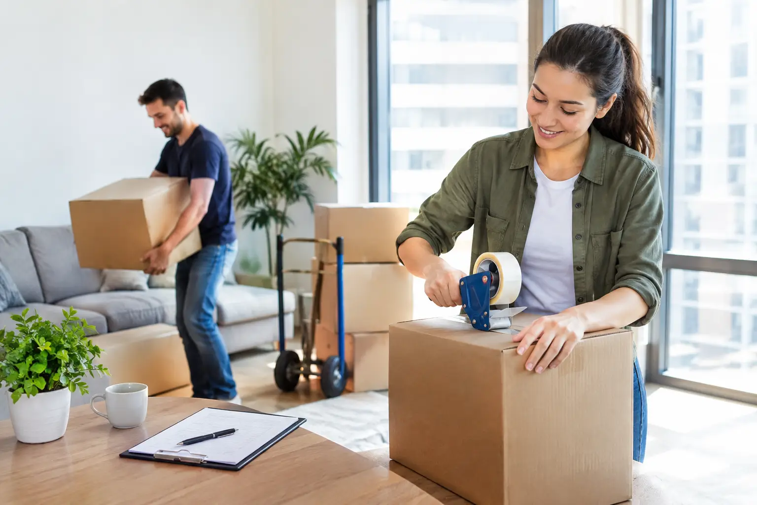 Apartment Moving Example: A Plan That Works