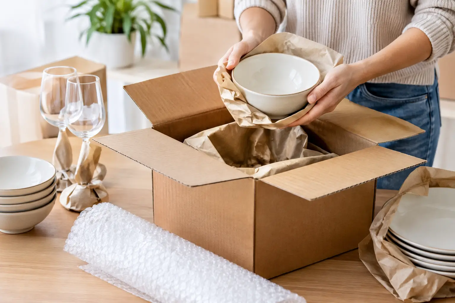Packing Fragile Kitchen Items Without Breakage